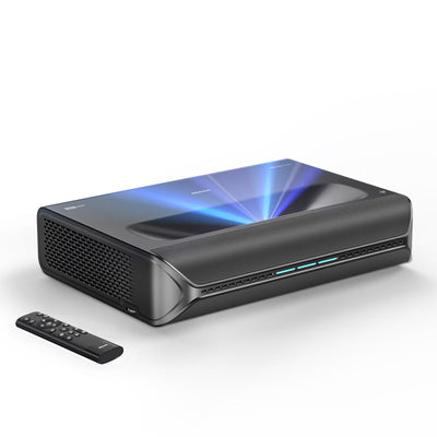 NexiGo Aurora Pro, Ultra Short Throw 4K Tri-Color Laser Projector